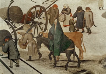 Le recensement à Bethléem (détail)